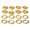 7/16&#x22; Gold Eyelets by Loops &#x26; Threads&#x2122;